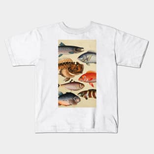 My Lucky Fishing Costume - Freshwater Fish Bass Kids T-Shirt